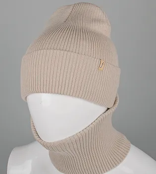 Одинарна Резинка + Подвійний Баф (С2210), Бежевий