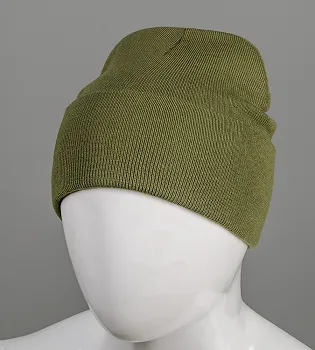 Базова подвійна шапка з відворотом (23205), Хакі