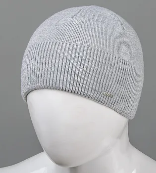 Шапка чоловіча на флісі (181015), Св.Сірий меланж