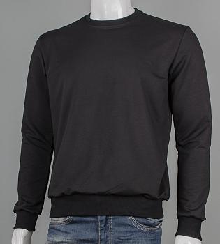 Світшот тринитка Однотонна 8300с (Уп.4шт M-XXL), Чорний