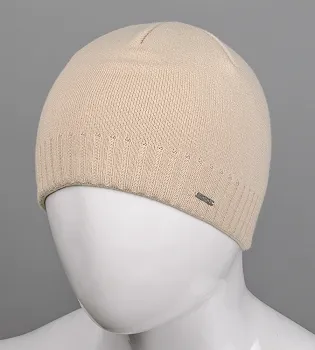 Чоловіча в'язана шапка на флісі Nord (1648), Льон