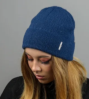 Шапка жіноча Травичка, Синій