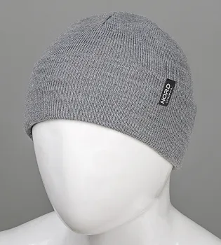 Подвійна шапка з відворотом Nord, Сірий