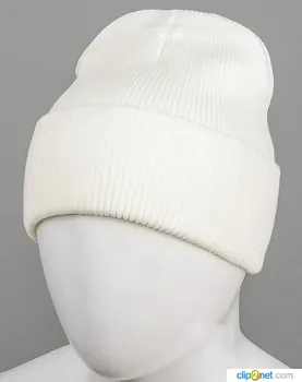 Базова подвійна з відворотом "Резинка" (231212), Молочний