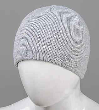 Шапка чоловіча повний фліс, Св.Сірий меланж