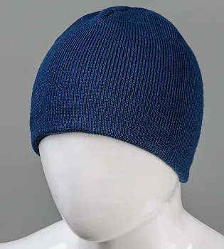 Шапка чоловіча повний фліс, Темно-синій