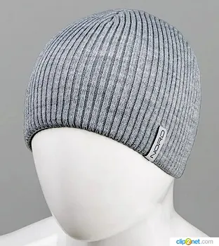 Шапка чоловіча 4-кл. без відвороту (С2215), Т.Сірий меланж