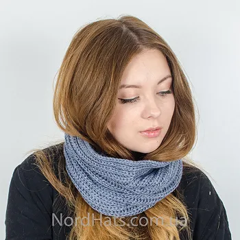 Баф в'язаний, Джинс світлий