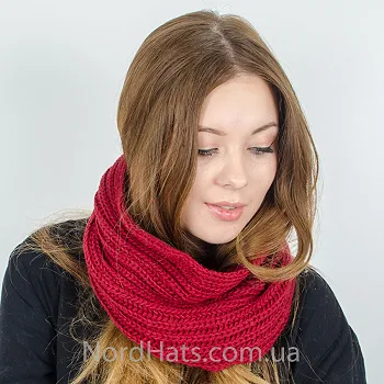 Баф в'язаний, Червоний