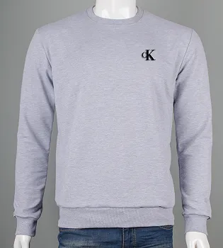 Світшот чоловічий 7418с (Уп.4шт M-XXL), Св.Сірий меланж