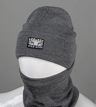 Комплект молодіжний Тигр-Фліс (22240) , Антрацит