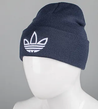 Шапка молодіжна з вишивкою А (m33) , Графіт