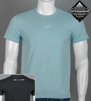 Футболка чоловіча NB Reflective 2423м (Уп.4шт M-XXL), Полин