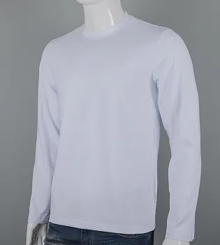 Лонгслів чоловічий Білий 2600л,  (1шт), M