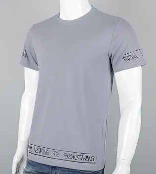 Футболка чоловіча Nothing 2606м (Уп.4шт M-XXL), Сірий