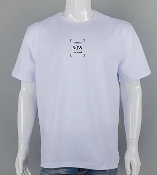 Футболка батал NOW 2605б (Уп.4шт 3XL,4XL), Білий