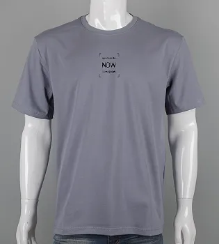 Футболка батал NOW 2605б (Уп.4шт 3XL,4XL), Сірий