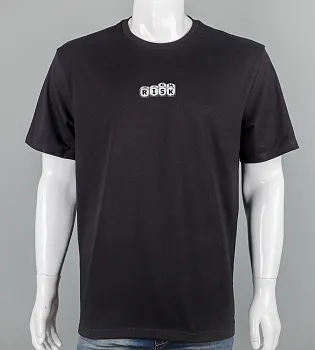 Футболка батал Risk 2607б (Уп.4шт 3XL,4XL), Чорний