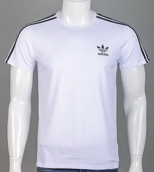 Футболка чоловіча Adidas 2223м (Уп.4шт M-XXL), Білий