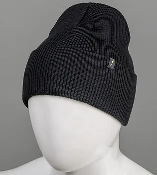 Подвійна Резинка з відворотом без підкладки FERO (С2107), Чорний