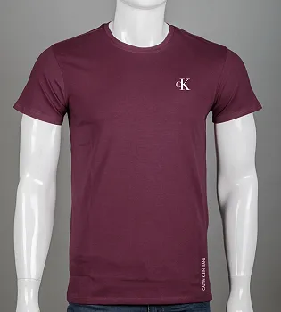 Футболка чоловіча 2418м (Уп.4шт M-XXL), Марсала