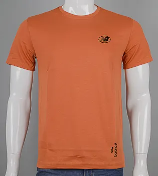 Футболка 100% Х/Б 4408м (Уп.4шт M-XXL), Цегляний