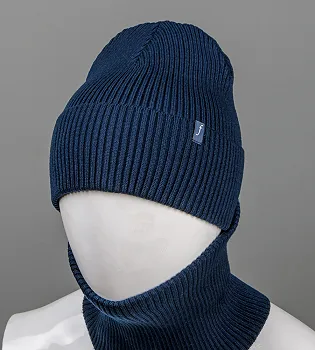 Одинарна Резинка + Подвійний Баф (С2210), Темно-синій