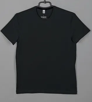 Футболка юніор Однотонна Чорний 2300п,  (1шт), S