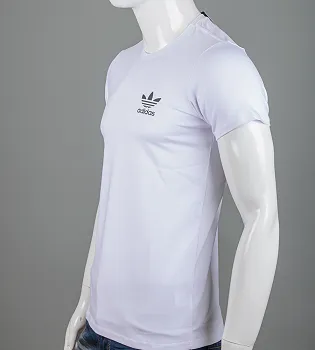 Футболка чоловіча ADIDAS 2111м (Уп.4шт M-XXL), Білий