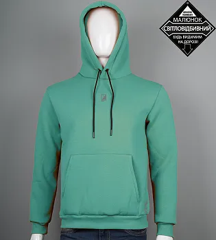 Худі тринитка Fero Reflective 9425к (Уп.4шт M-XXL), М'ята