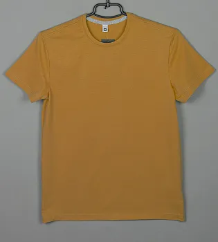 Футболка юніор Однотонна 2300п (Уп.4шт XS, S), Гірчиця