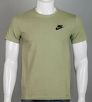 Футболка чоловіча NIKE Світла Оливка 2109м (1шт), M