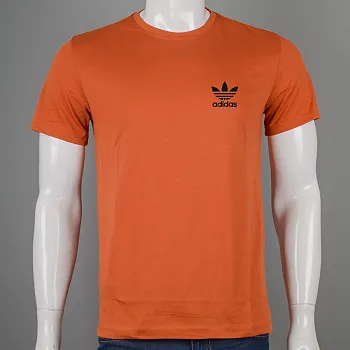 Футболка 100% Х/Б ADIDAS 4111м (Уп.4шт M-XXL), Цегляний
