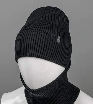 Одинарна Резинка + Подвійний Баф (С2210), Чорний