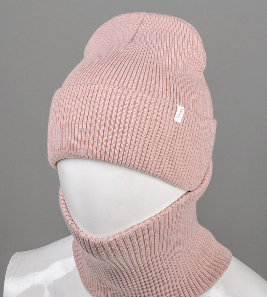 Комплект "Подвійна резинка з відворотом без підкладки + Баф" (С2218)