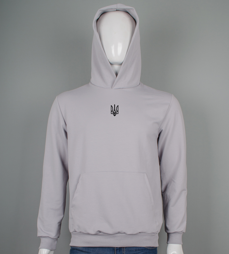 Худі двонитка Тризуб 9451с (Уп.4шт M-XXL)