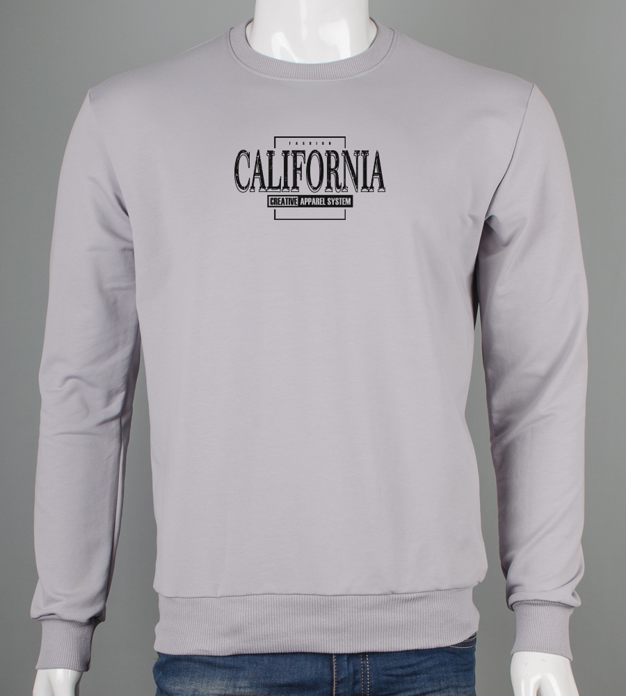 Світшот чоловічий California 7406с (Уп.4шт M-XXL)