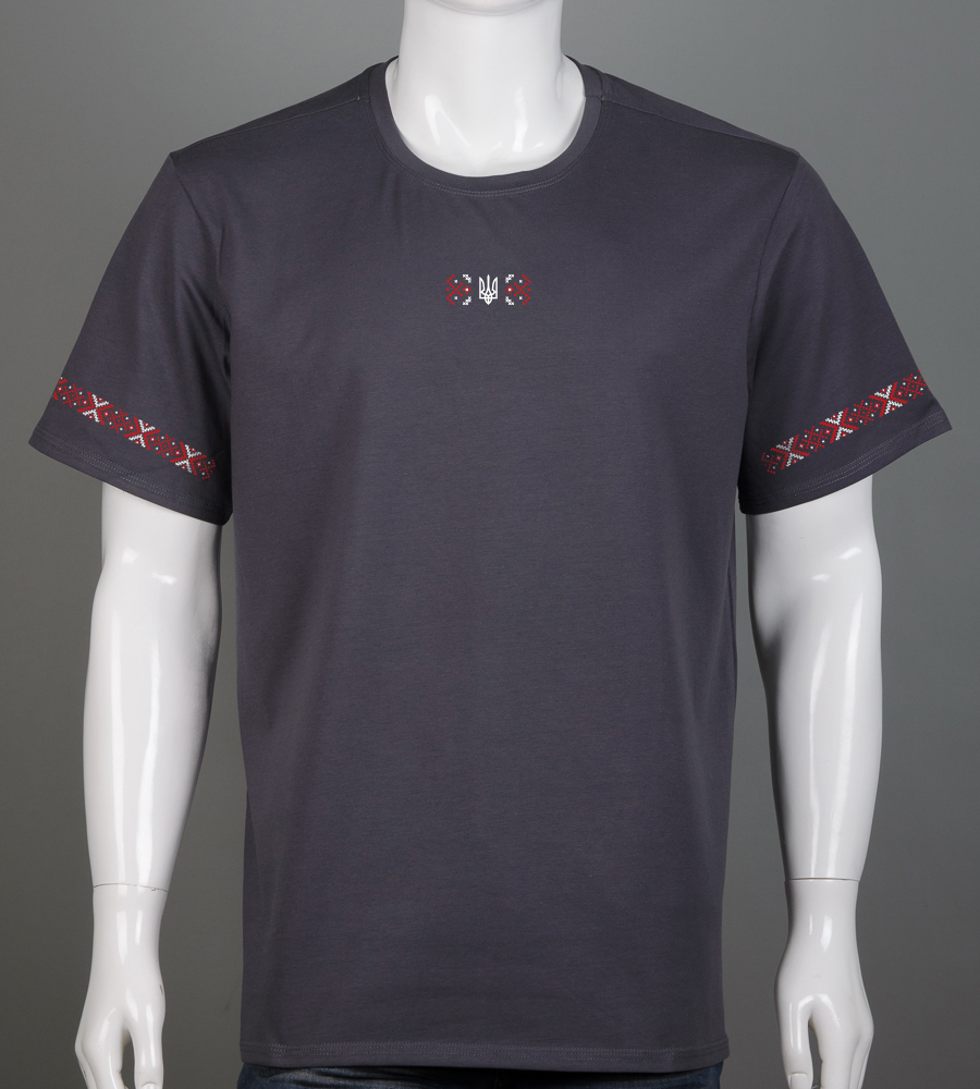 Футболка батал Орнамент 2415б (Уп.4шт 3XL,4XL)
