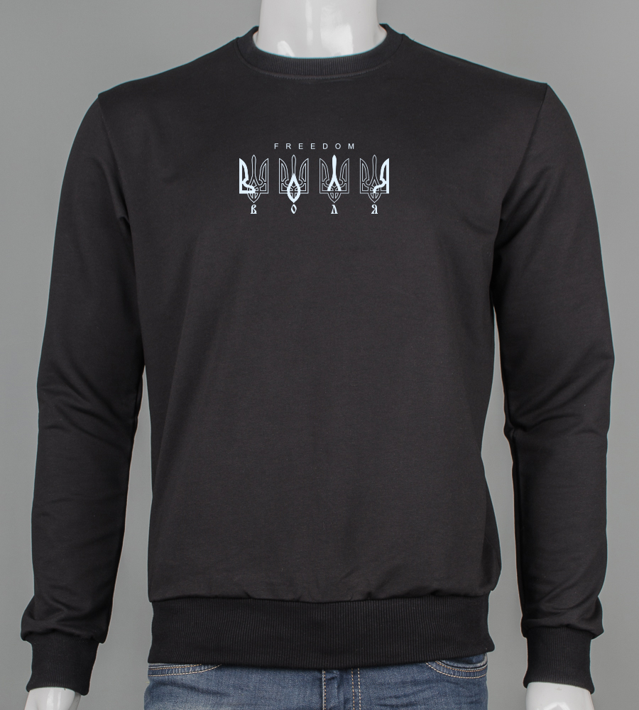Світшот чоловічий Воля 7307с (Уп.4шт M-XXL)