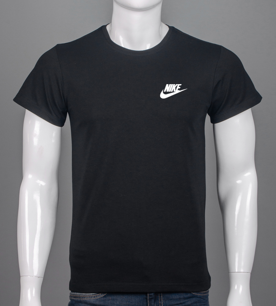 Футболка 100% Х/Б NIKE 4109м (Уп.4шт M-XXL)