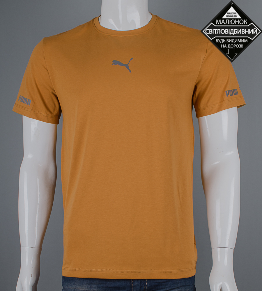 Футболка чоловіча Puma Reflective Гірчиця 2431м (1шт)