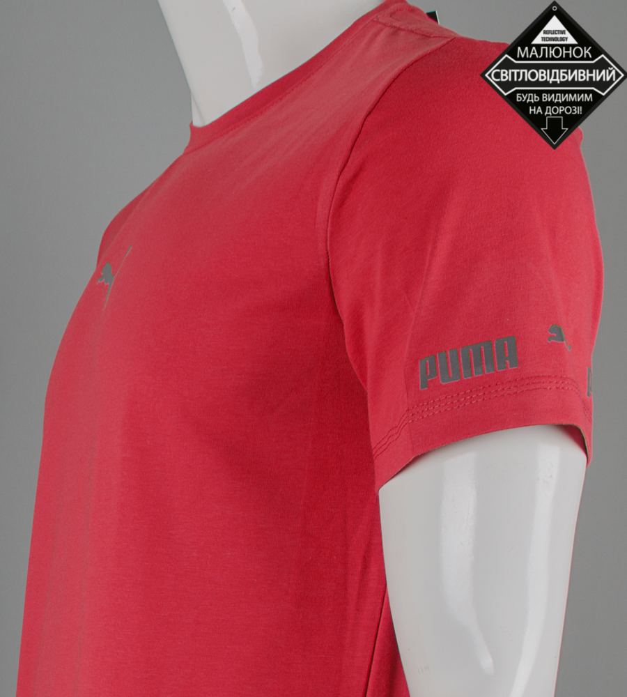 Футболка чоловіча Puma Reflective Червоний 2431м (1шт)