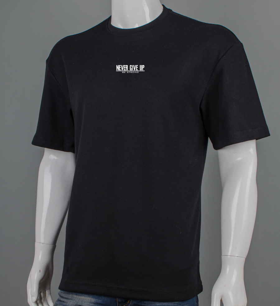 Футболка оверсайз Never Give Up 3422м (Уп.4шт M-XXL)
