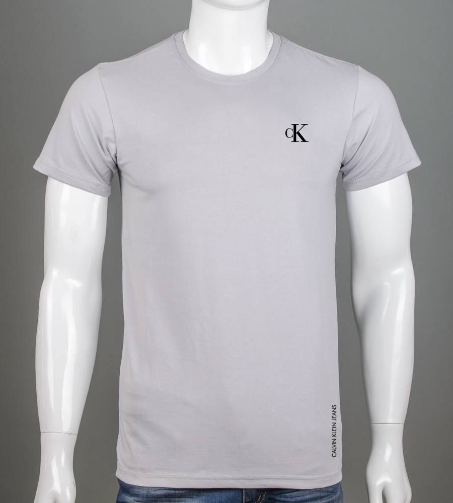 Футболка чоловіча Calvin Klein Світло-сірий 2418м,  (1шт)